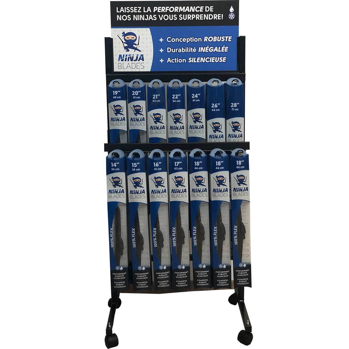 Ninja Wiper Broom Display Stand – Cantin Distribution Inc