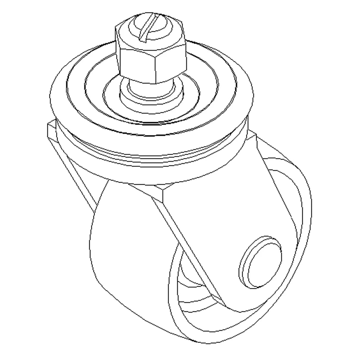 2 Ruote Anteriori Per Aspirapolvere Rowenta – Ricambio SS-2230002510 – Compatibili Con Modelli RH98, RH99, RH987 - 3