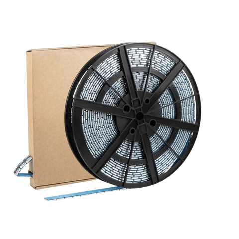 Adhesive (stick-on) wheel weights on a roll