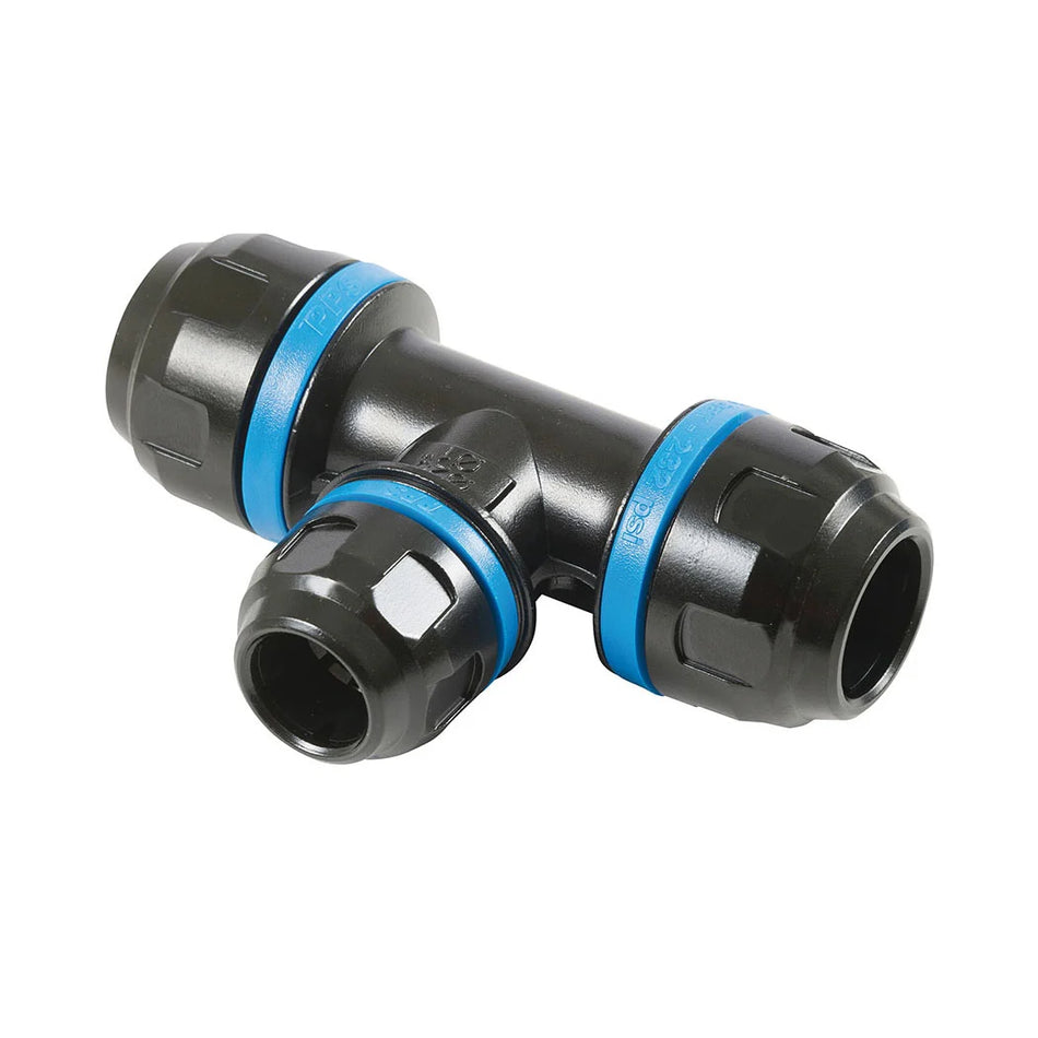 RÉDUCTEUR EN T EN ALUMINIUM 25 MM À 20 MM – S08