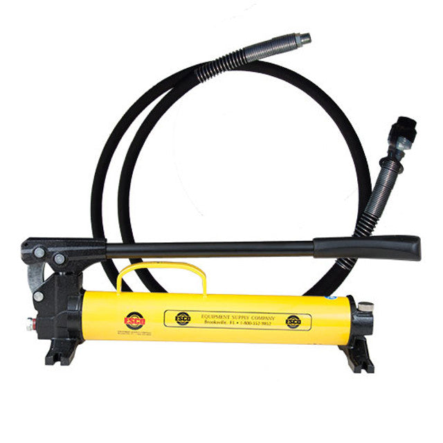 ESCO MANUAL HYDRAULIC PUMP WITH HOSE