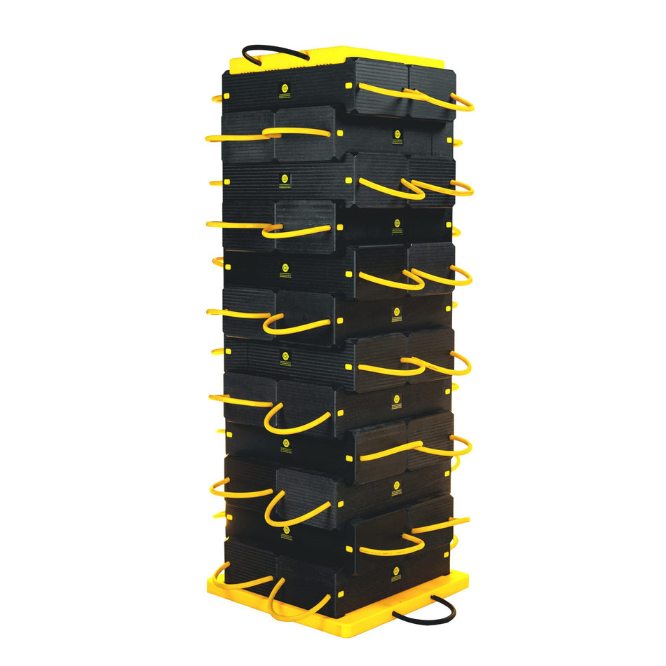 SYSTÈME COMPLET DE BLOCS DE SUPPORT PREMIUM ESCO CRIBLOK (63")