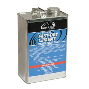 COLLE À SÉCHAGE RAPIDE POUR RÉPARATION DE PNEU PATCH RUBBER (1GAL)