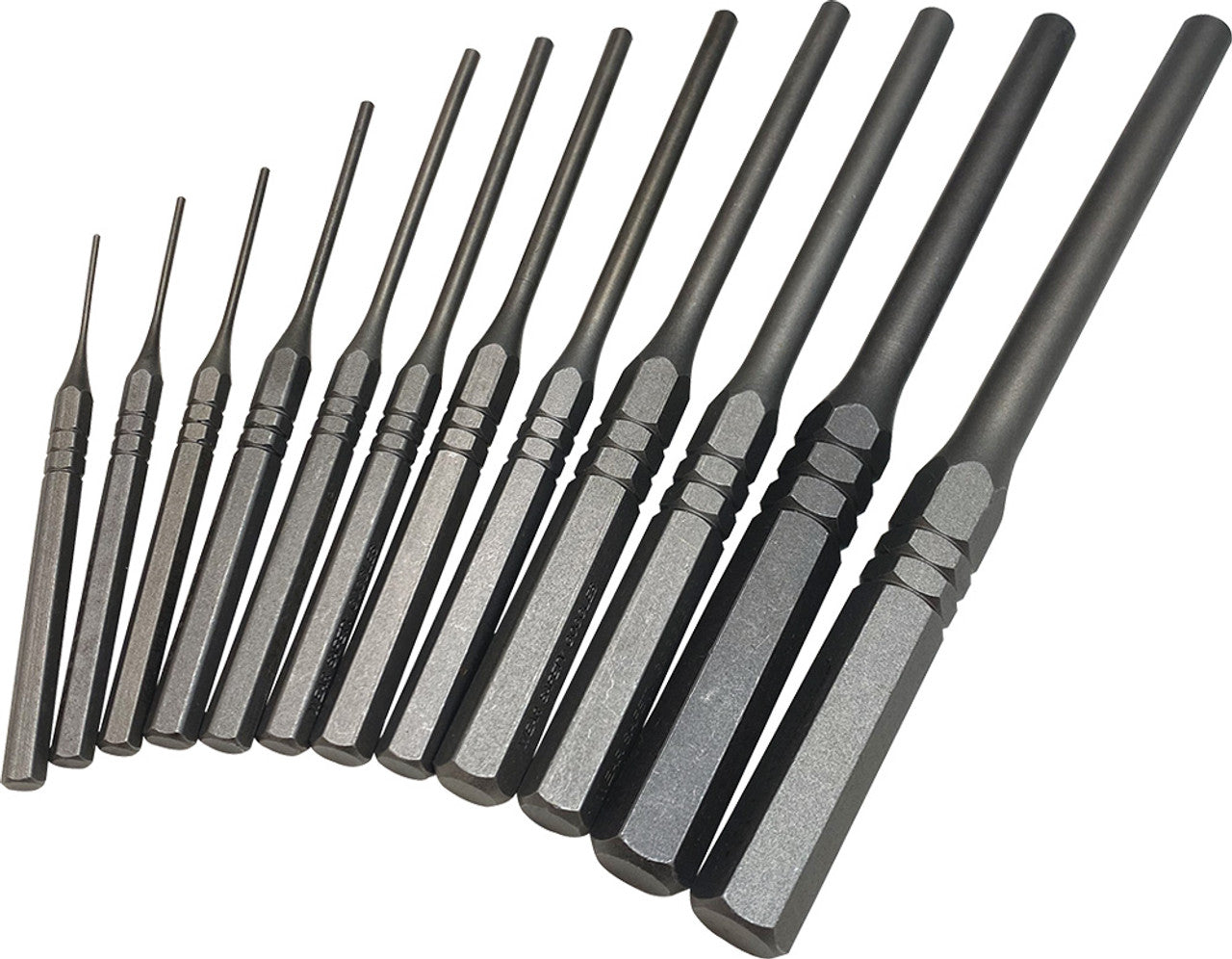 Lot De 12 Poinçons Burin Froid Vintage Craftsman - 42971 42972 42973 42975