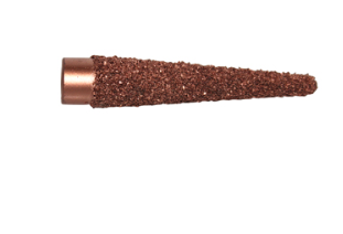 MEULE CÔNIQUE EN TUNGSTÈNE 4" X 3/4" 36 GRIT