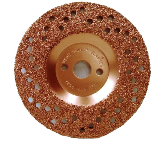 TUNGSTEN VENTILATED WHEEL 7" 24 GRIT