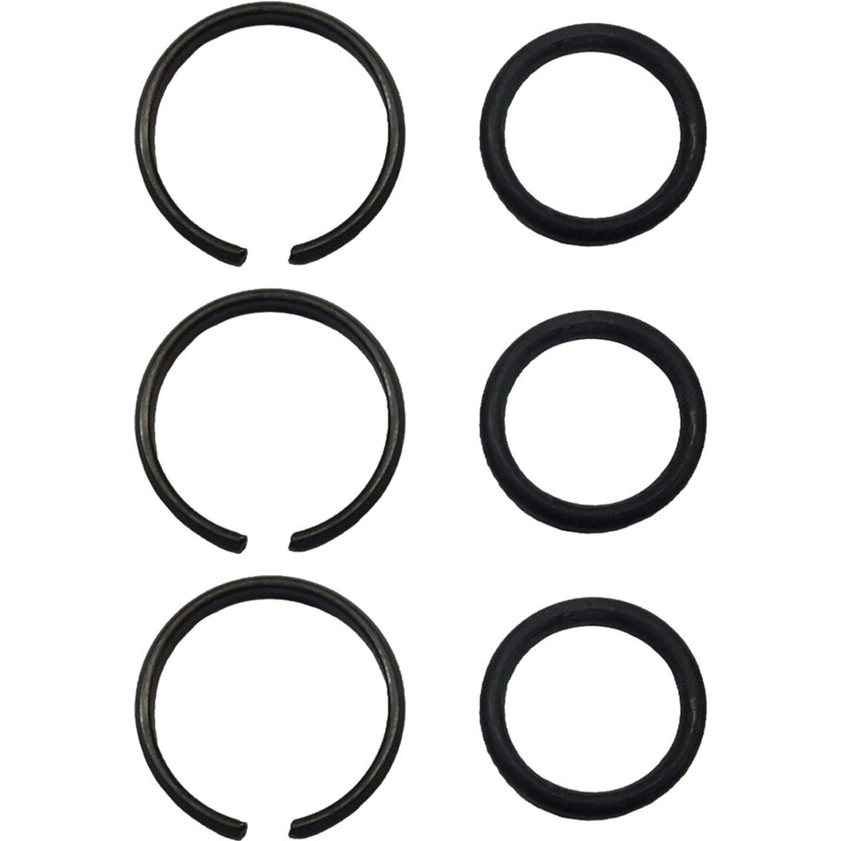 ENSEMBLE D'ATTACHES ET JOINTS TORIQUES POUR OUTILS 1/2"