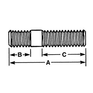 3/4" WHEEL STUD (M-1102)