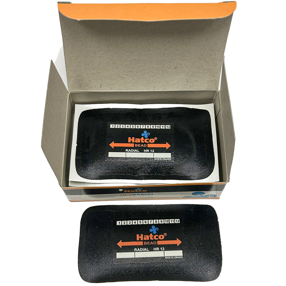 EMPLÂTRES HATCO POUR PNEU RADIAL RAD12 2-9/16" X 4-1/2" (1003012)