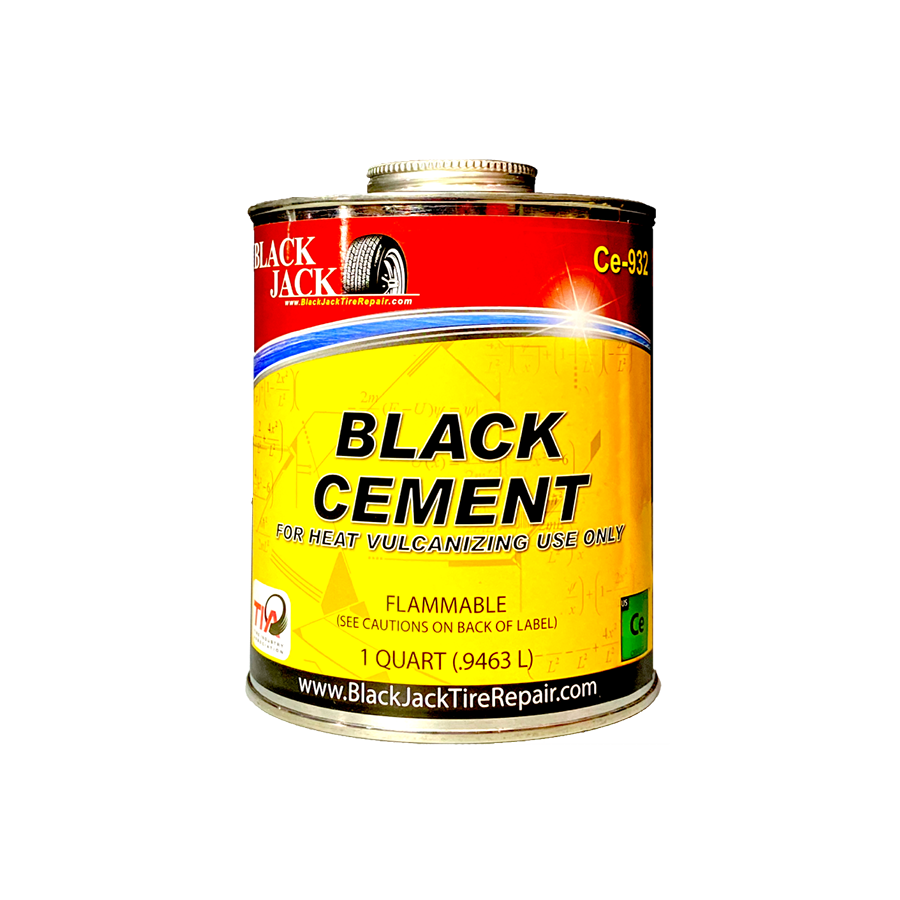 COLLE NOIRE POUR RÉPARATION DE PNEU BLACKJACK (32OZ)