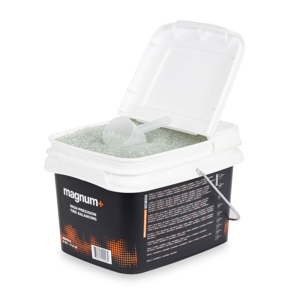 17.6 LB / 8 KG BULK TUB OF MAGNUM+ TIRE BALANCING BEADS