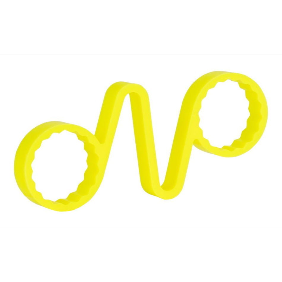 CHECKLINK INDICATEUR DE DESSERRAGE D'ÉCROUS ET DISPOSITIF DE RETENUE JAUNE FLUO 33 MM (SAC DE 50)