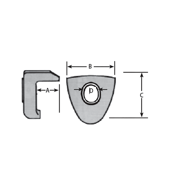 DAYTON TRUCK WHEEL CLAMP M-8