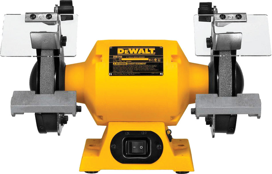 MEULEUSE D'ÉTABLIE DEWALT 6" AVEC MOTEUR 5/8 HP