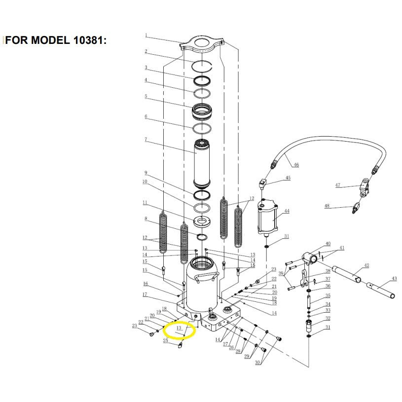 STEEL BALL (FOR ESCO 10381)