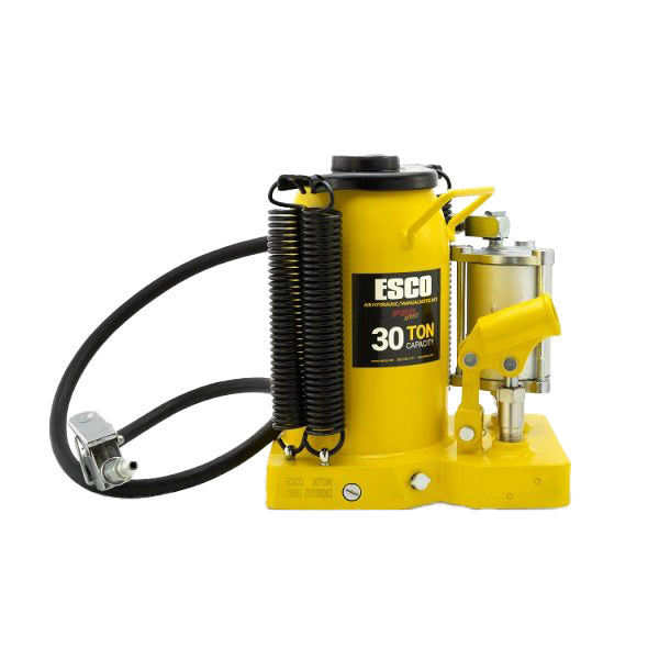 PREMIUM 30T AIR/HYDRAULIC BOTTLE JACK ESCO 10383