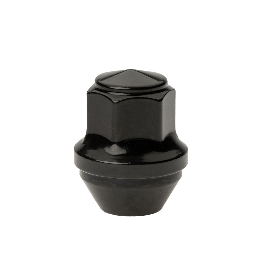 BLACK CHROME NUT - M14 X 1.5MM EX: 21MM (287B)