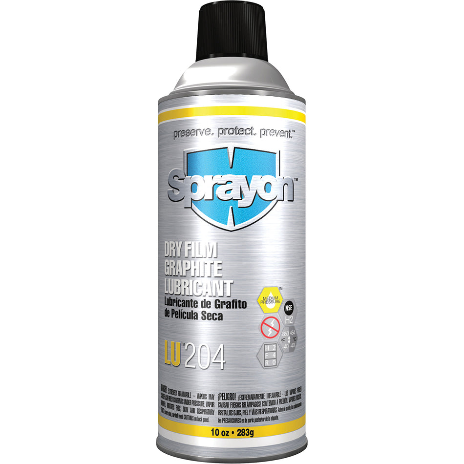 LU204 DRY FILM GRAPHITE LUBRICANT (10 OZ)