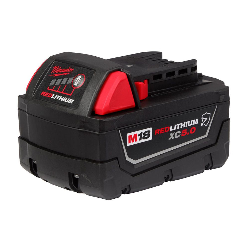 BLOC-PILES MILWAUKEE M18 HAUTE CAPACITÉ XC5.0