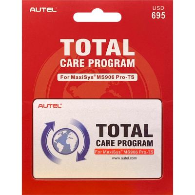 MISES À JOUR ET GARANTIE 12 MOIS POUR  AUTEL MS906-PRO-TS "TOTAL CARE"