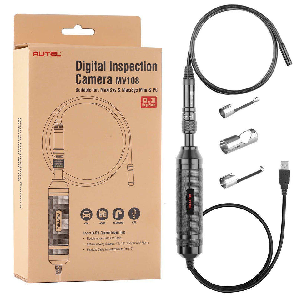 AUTEL MAXIVIDEO DIGITAL CAMERA FOR INSPECTION 8.5MM