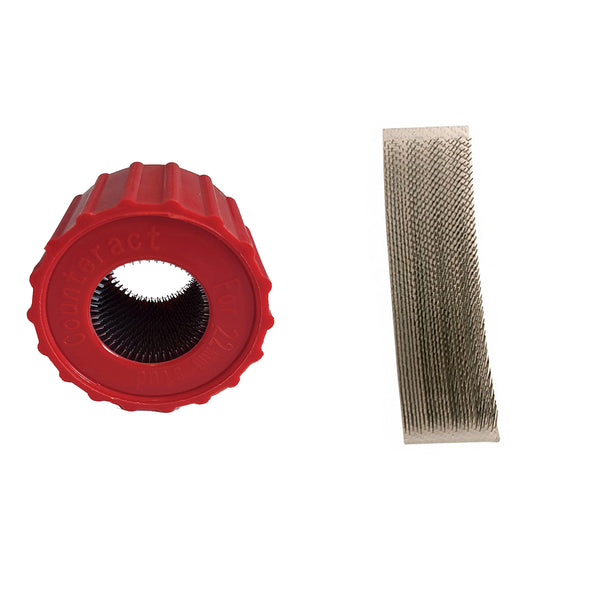 COUNTERACT 22MM STUD BRUSH INSERT FOR SBCT22 TOOL