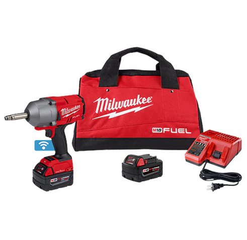 MILWAUKEE M18 FUEL 1/2" LONG CORDLESS TOOL 2769-22 (INCLUDING 2 BATTERIES AND CHARGER)