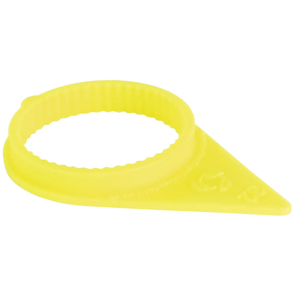 "CHECKPOINT" 41MM STANDARD INDICATORS - YELLOW (BAG OF 100)