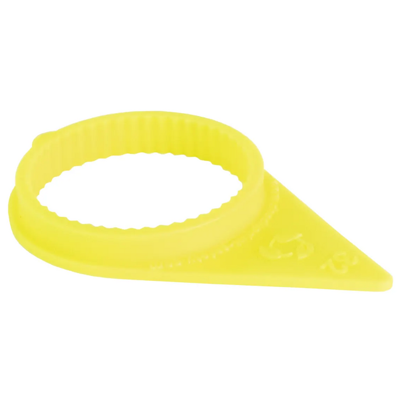 "CHECKPOINT" 22MM STANDARD INDICATORS - YELLOW (BAG OF 100)