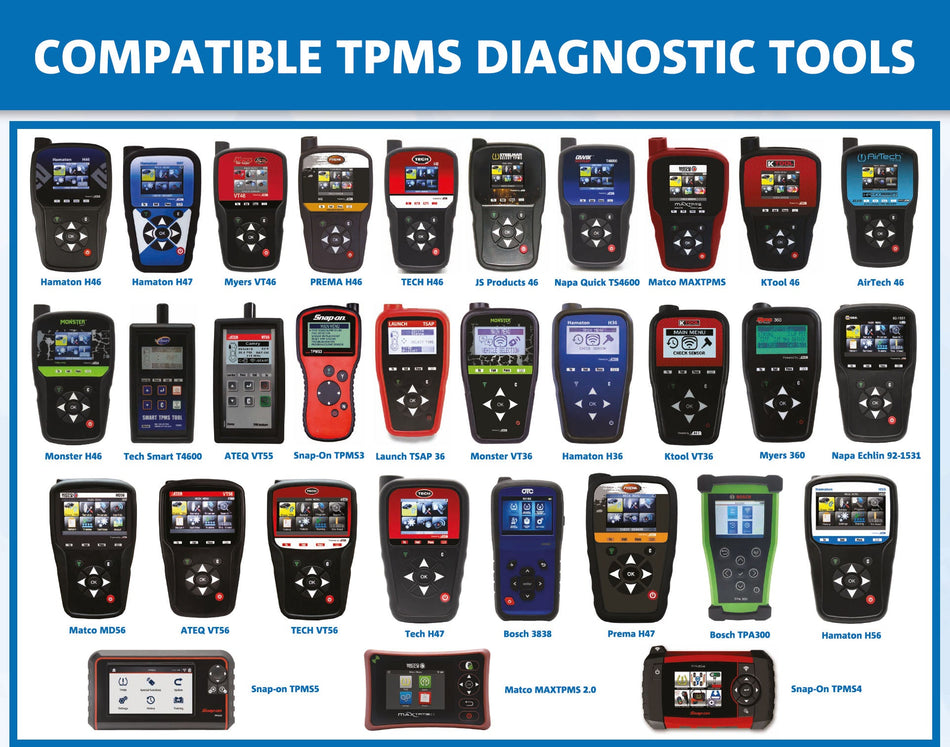 U-PRO CANTIN TPMS SENSOR WITH RUBBER VALVE (315/433MHZ)