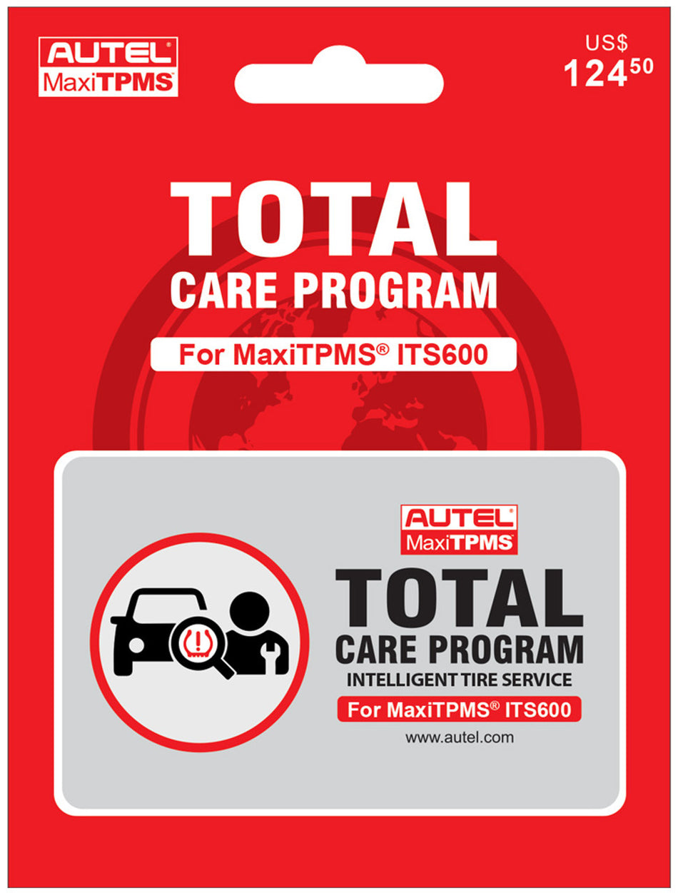 MISE À JOUR ET GARANTIE 12 MOIS POUR AUTEL MAXITPMS ITS600PRO "TOTAL CARE"