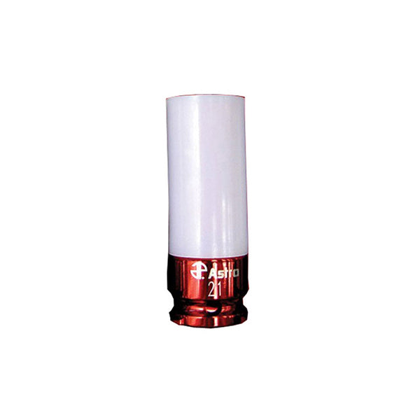 1/2" X 21MM PROTECTION IMPACT SOCKET (RED)
