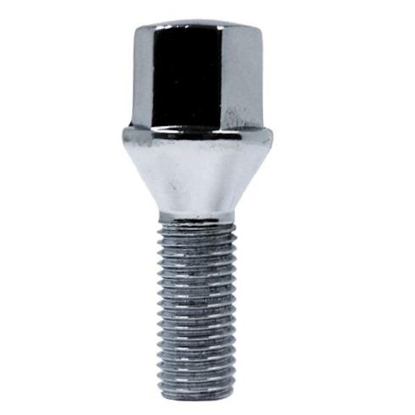 CONE SEAT LUG BOLT M14 X 1.25 - 17MM HEX (22MM LENGTH)