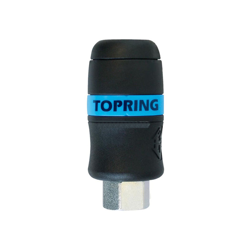 TOPQUIK SECURITY 1/4 "MPT INDUSTRIAL FITTING