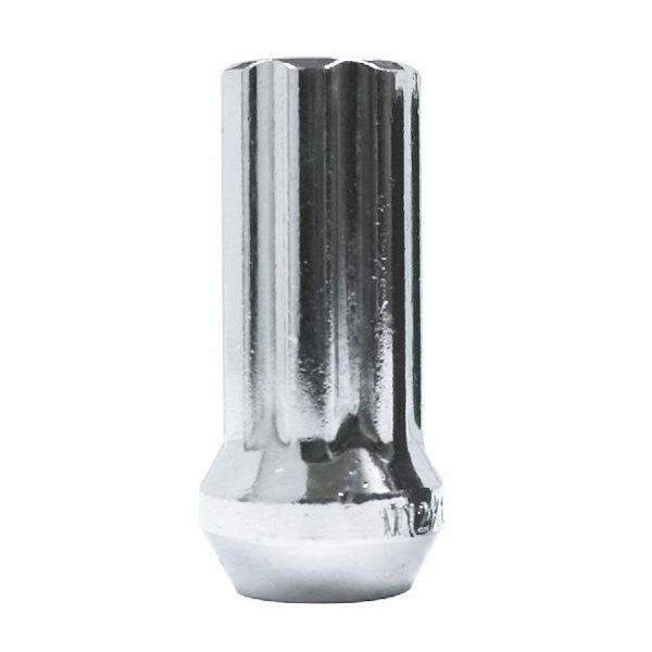 CHROME NUTS 9/16" X 18 SPLINE