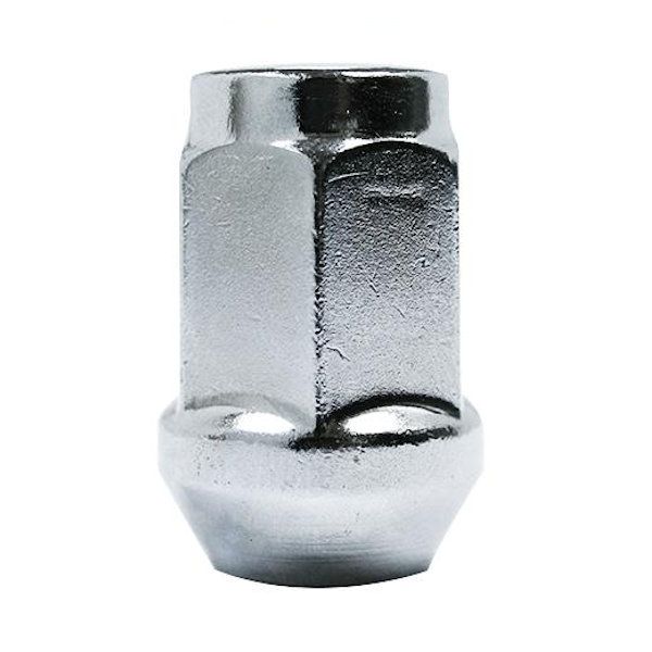 CHROME NUTS 1/2-20 X 3/4"(19MM)