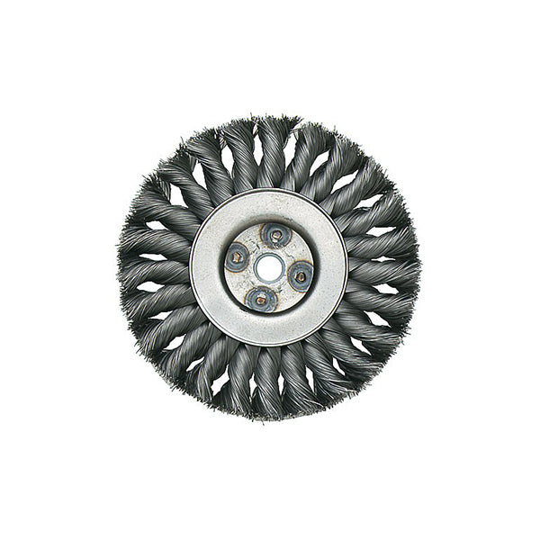 6"- 5/8" @ 1/2" AH TWISTED WIRE RIM BRUSH