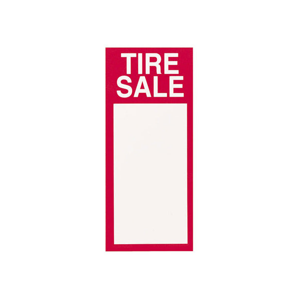 "TIRE SALE" TIRE LABELS - 250/ROLL