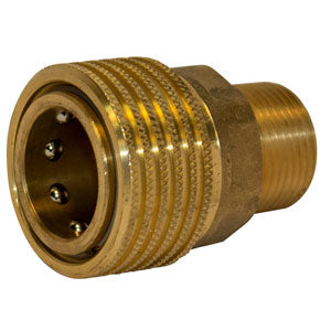 3/4" BRASS COUPLER 30A-18 FOR CALCIUM