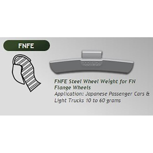 10G FNFE (FNS) WHEEL WEIGHTS - 25/BOX