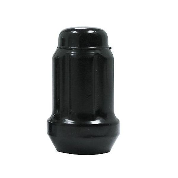 6 SPLINE CLOSED NUTS BLACK 14 X 1.5 MM