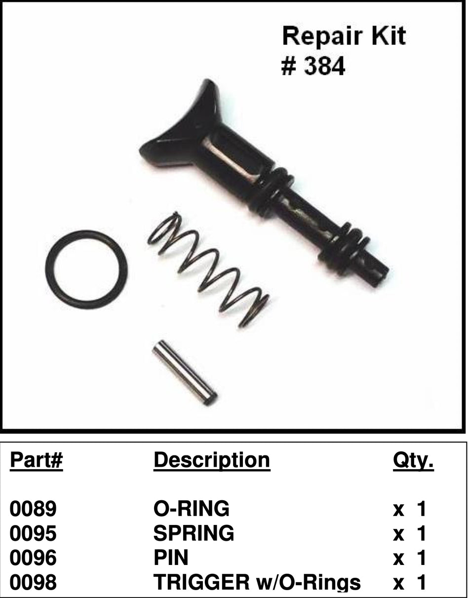 TRIGGER REPAIR KIT 0384