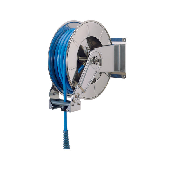 RAMEX HOSE REEL FOR HIGH WATER PRESSURE 1/2" X 100' (5,800 PSI)