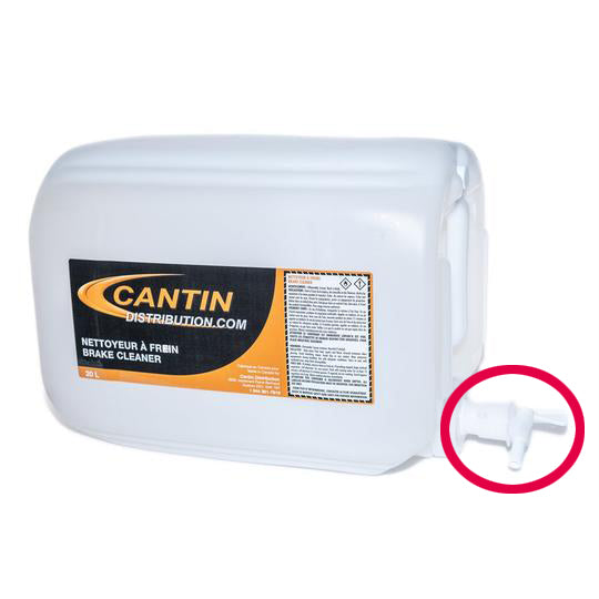1" MPT CANTIN BRAKE CLEANER TAP
