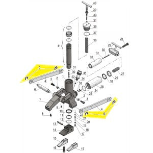 ESCO retaining clips 11901