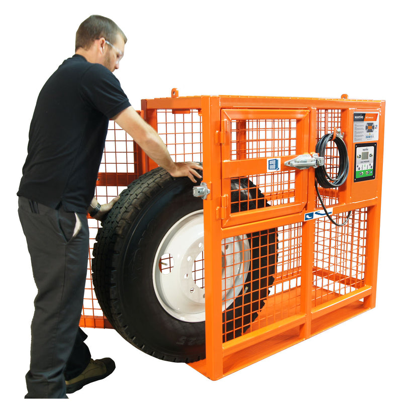 AUTOMATIC HD TIRE INFLATION SAFETY CAGE 52°° OD