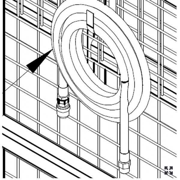 FLEXIBLE HOSE WITH ACCESSORIES