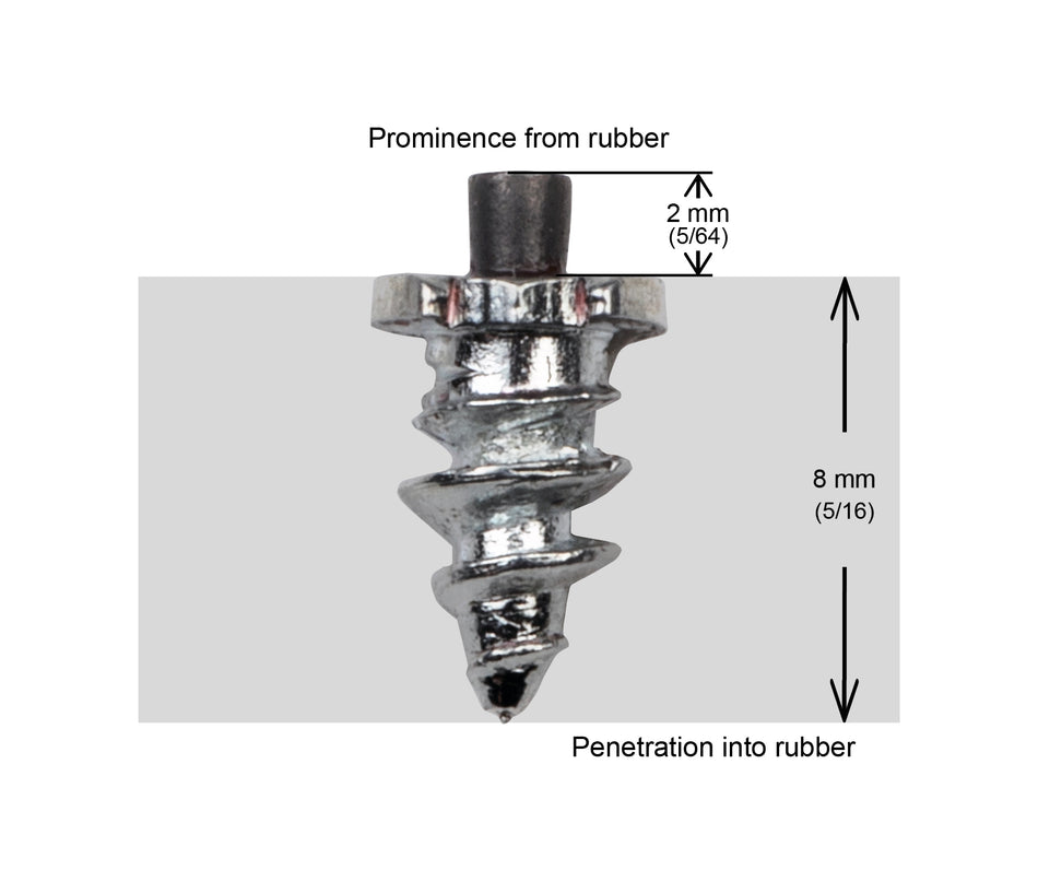 IGRIP 6MM SCREW SHOULDER STUDS - 1000/BOX