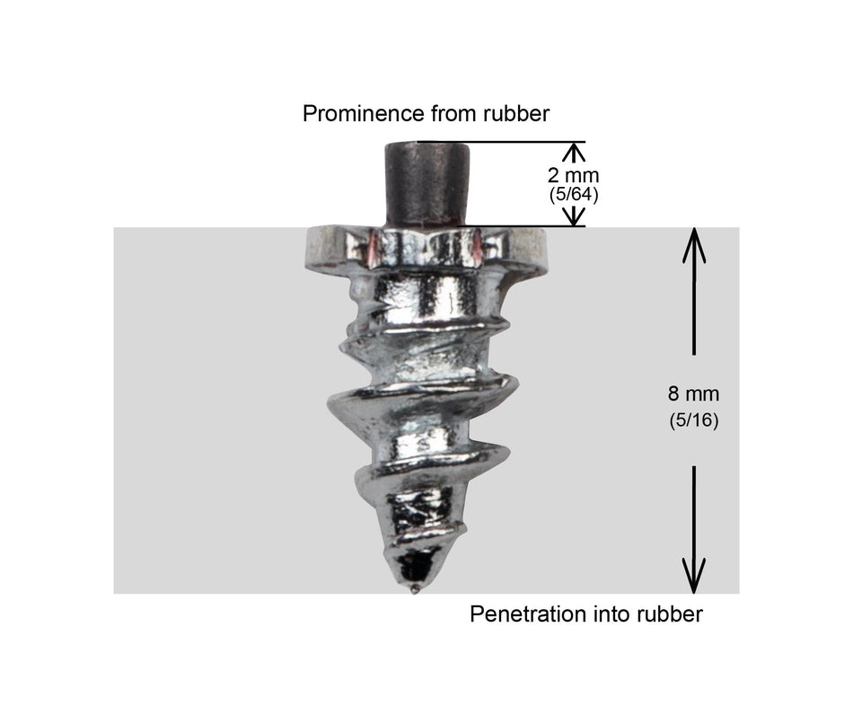 IGRIP 6MM SCREW SHOULDER STUDS - 200/BOX