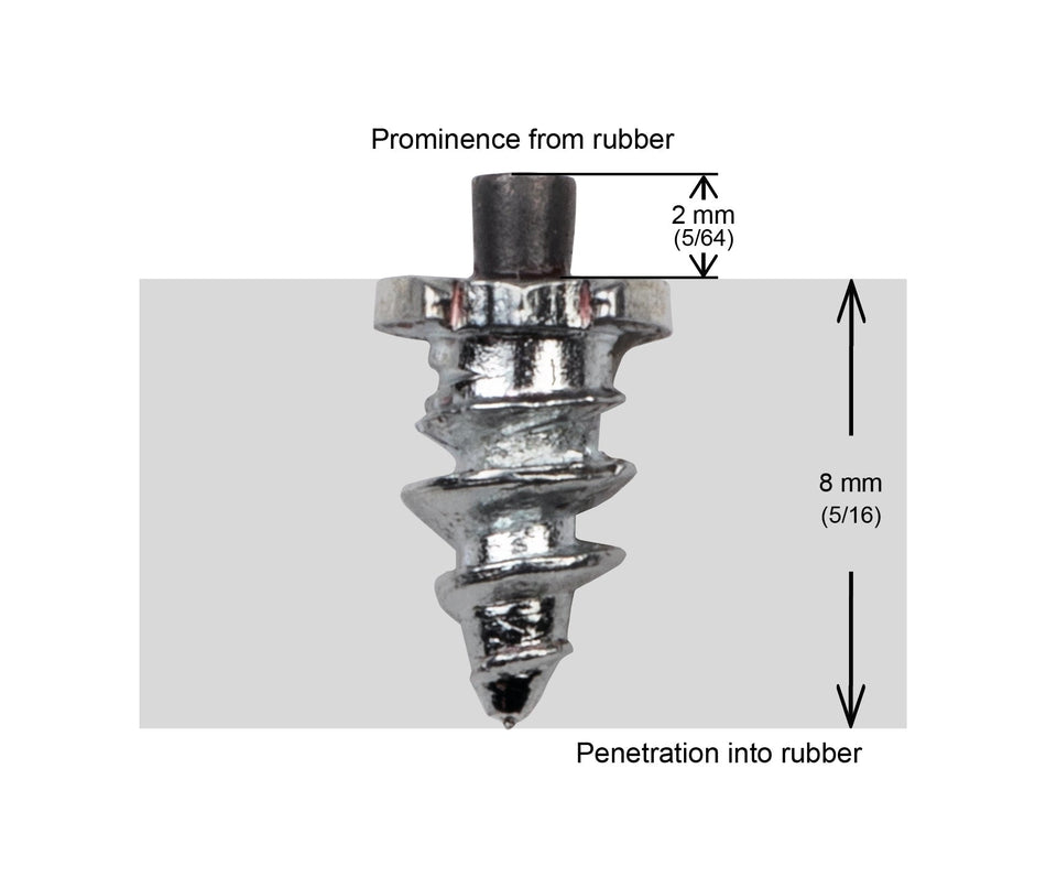 IGRIP 6MM SCREW SHOULDER STUDS - 100/BOX